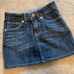 Baby Gap denim skirt